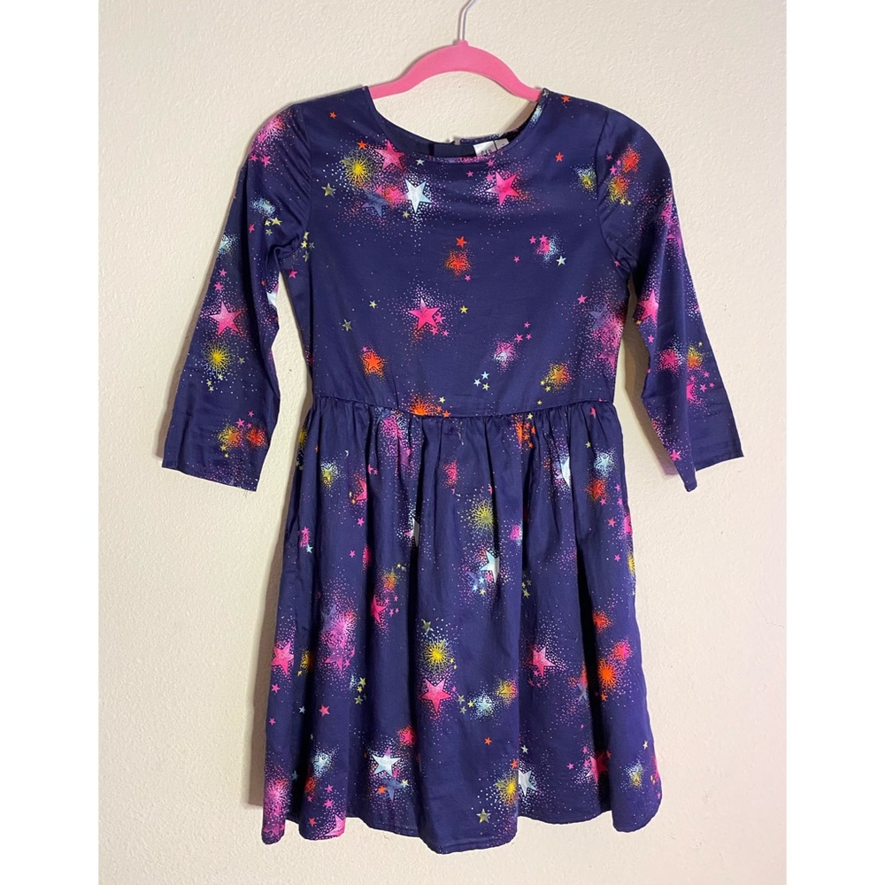 ✨2/$40✨ GAP Kids Firework Girls’ 3/4 Sleeve Dress